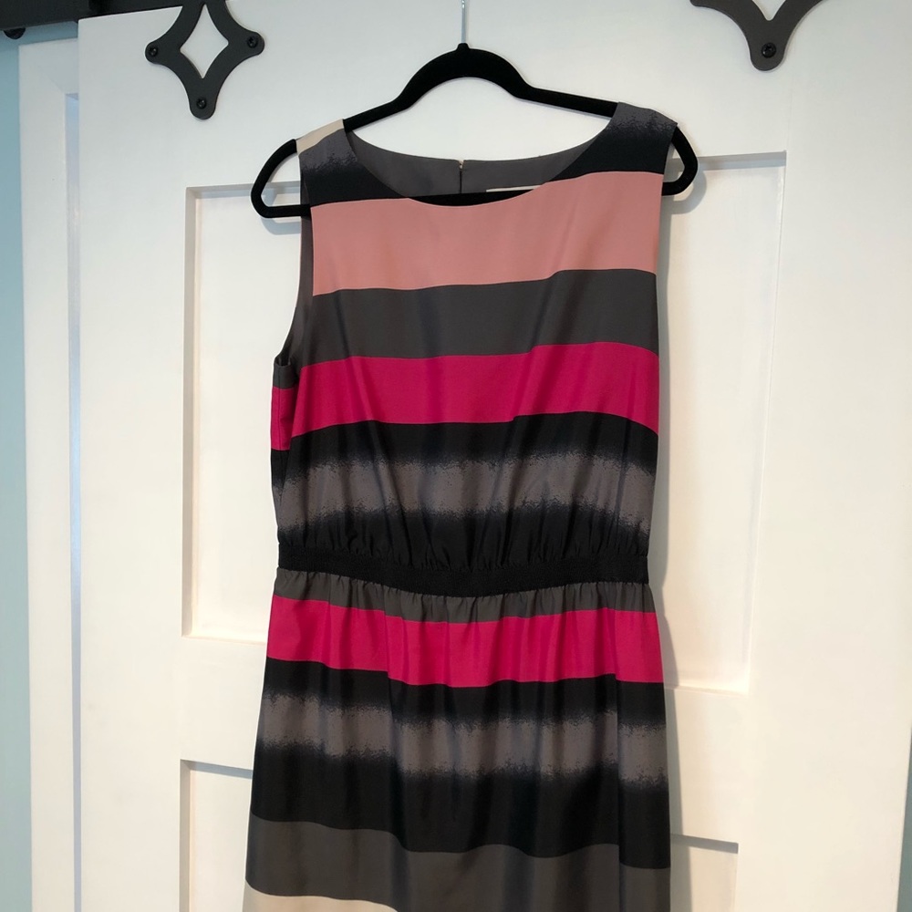 LOFT Striped Shift Dress